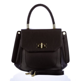 Női táskák, Jacques Esterel fekete műbőr női táska - Kalapod.hu